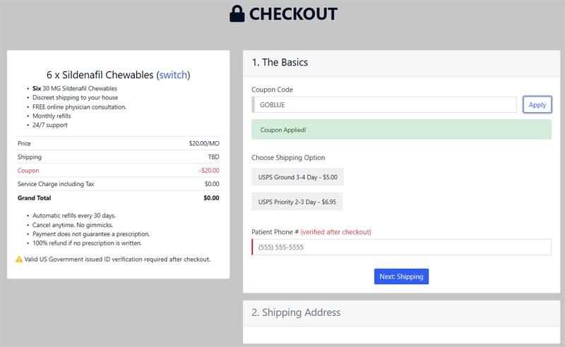 BlueChew Coupon Code