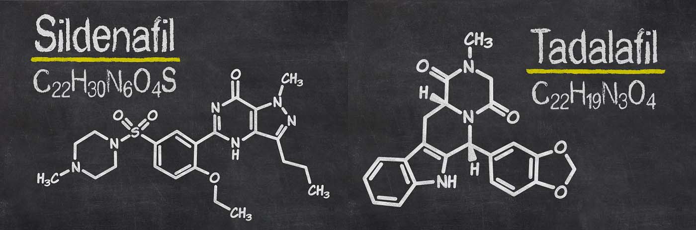 Sildenafil vs Tadalafil