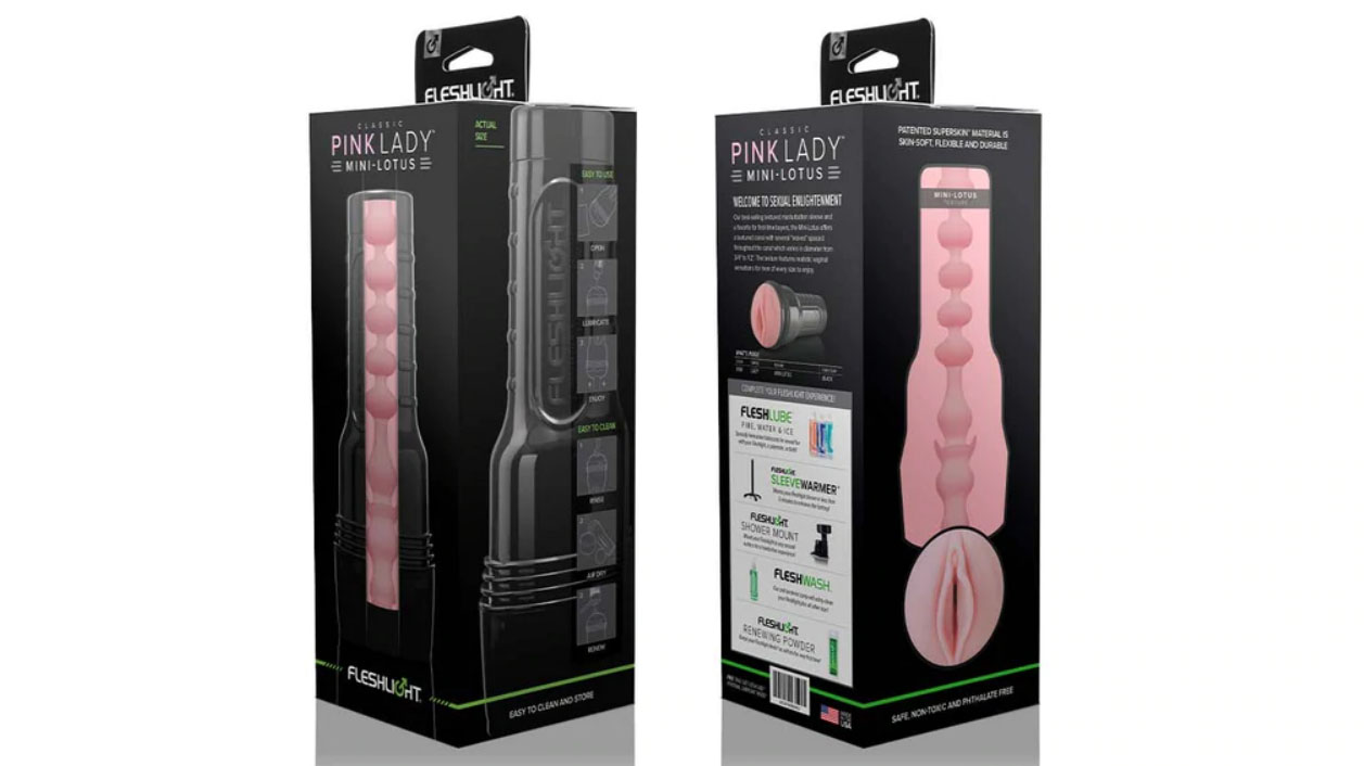 Fleshlight Mini Lotus Packaging